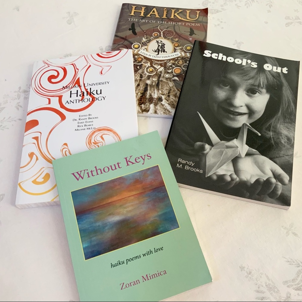 Haiku Book Collection - 4 Modern Paperback Poetry Books